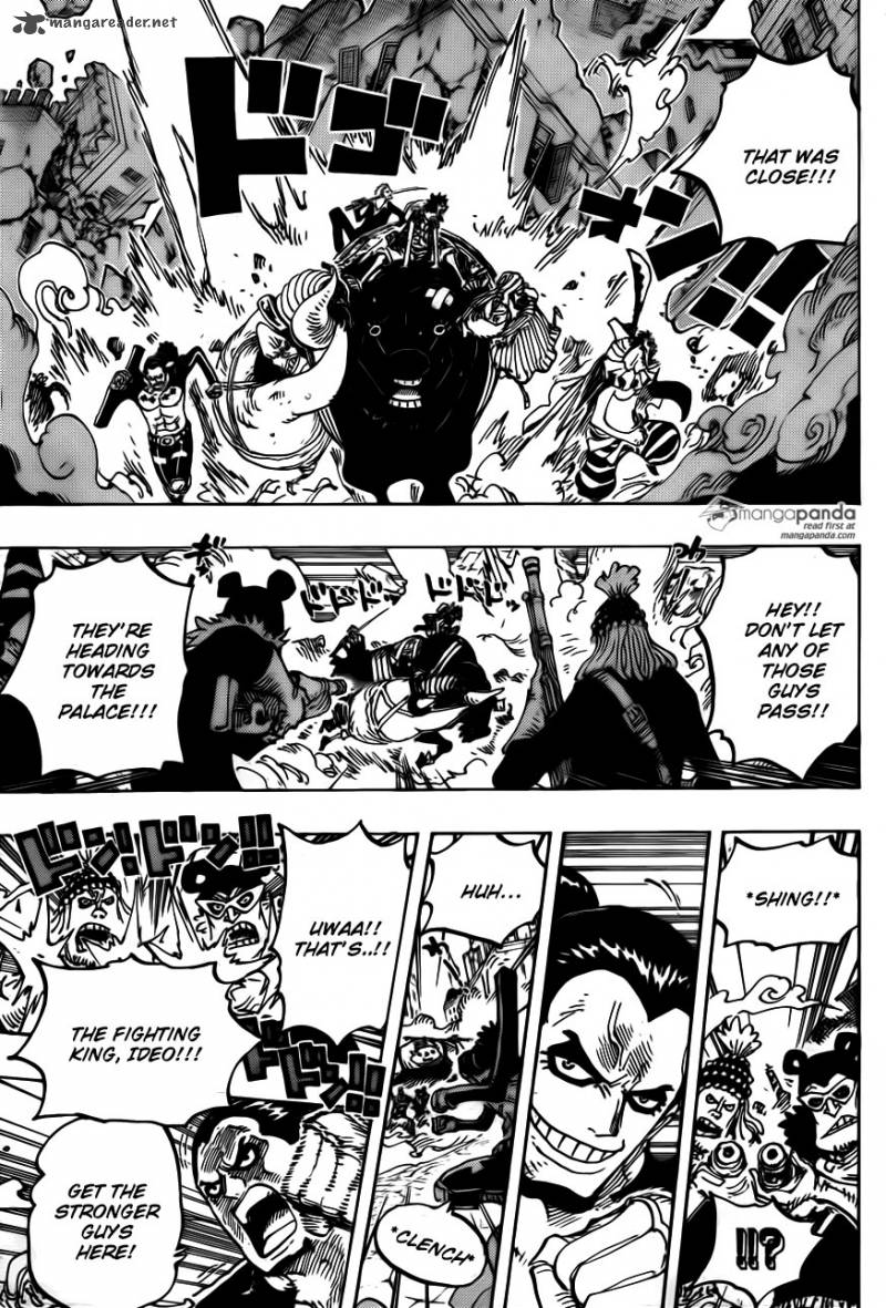 One Piece Chapter 749 - Page 3 in English