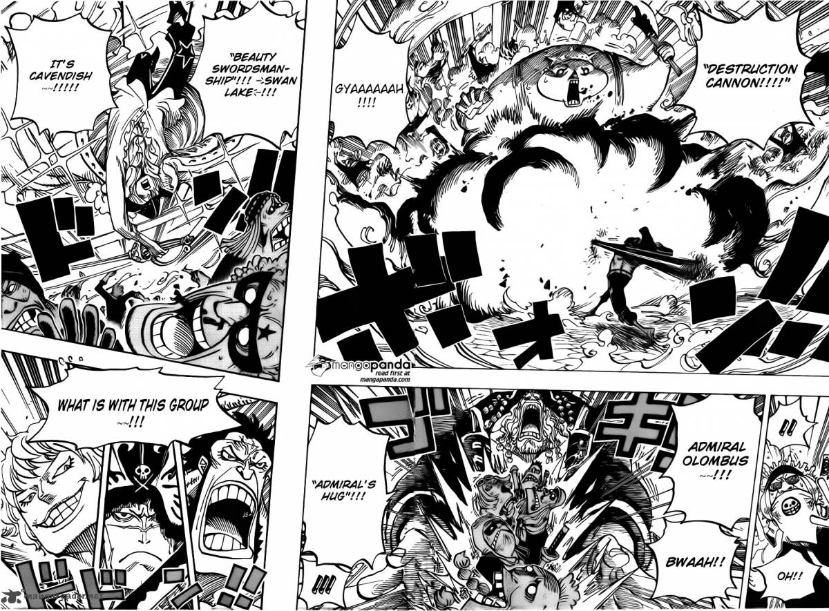 One Piece Chapter 749 - Page 4 in English