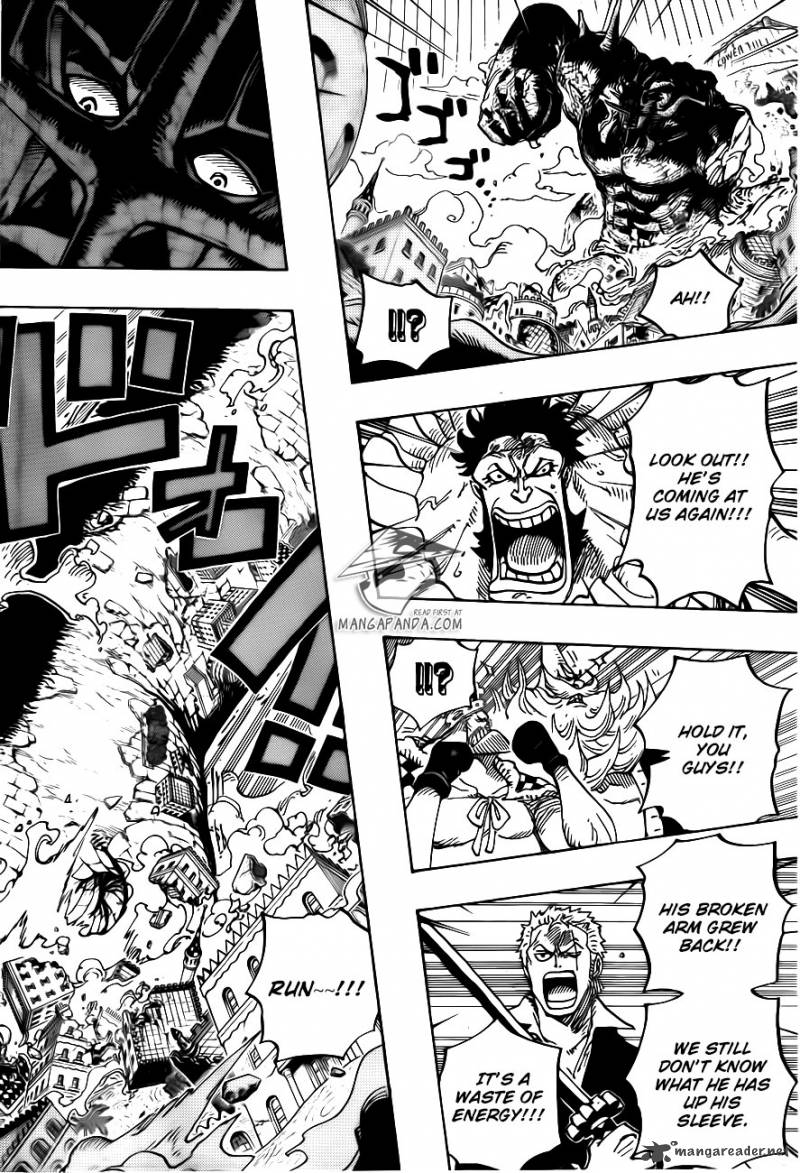 One Piece Chapter 749 - Page 5 in English
