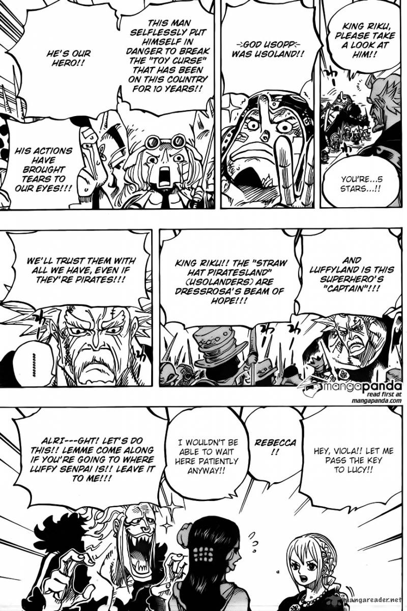 One Piece Chapter 750 - Page 10 in English