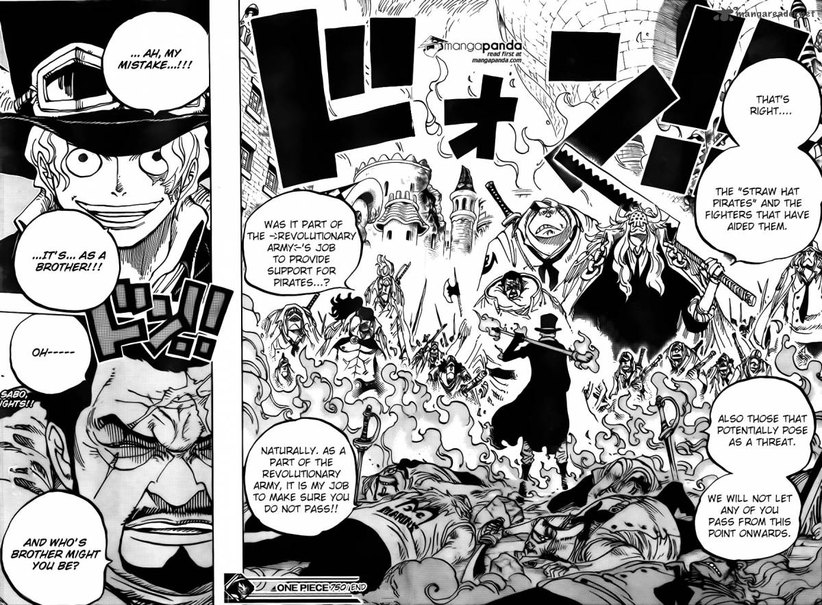 One Piece Chapter 750 - Page 16 in English