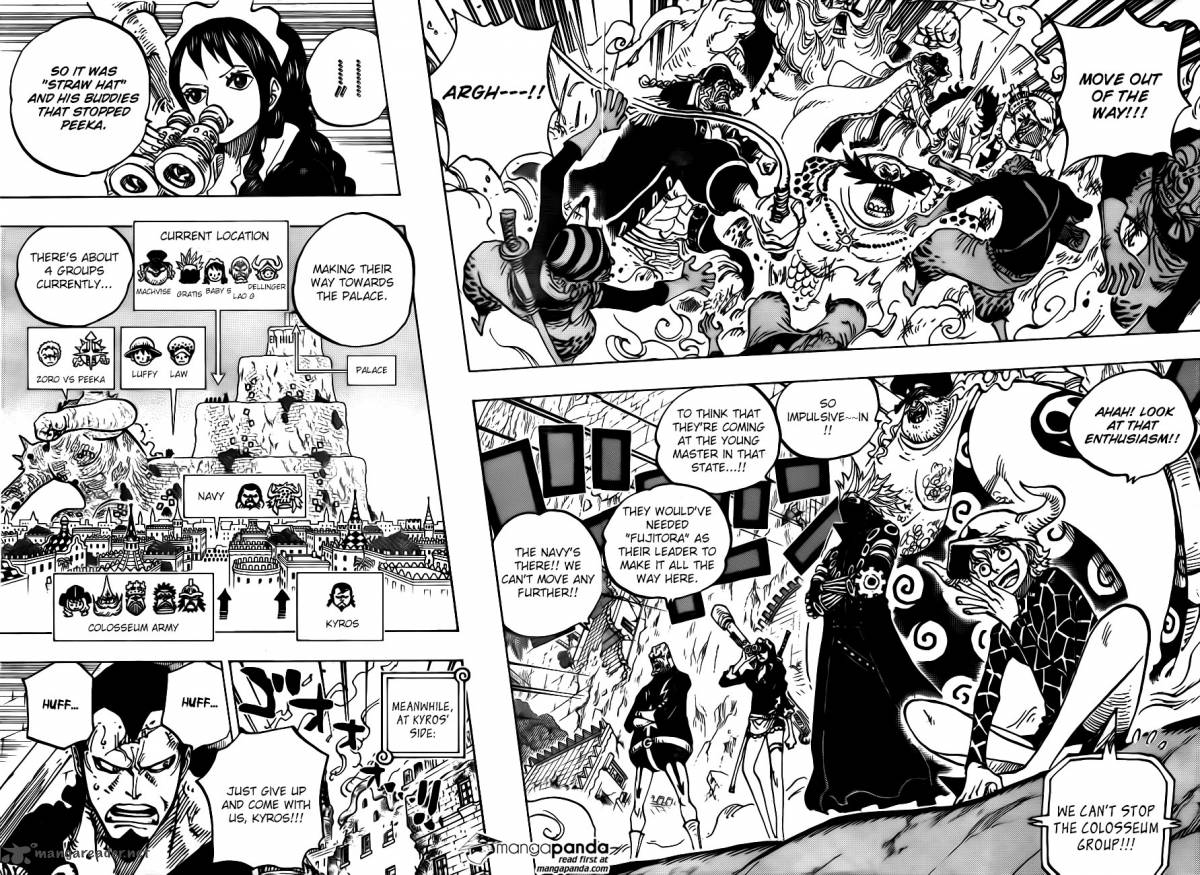 One Piece Chapter 750 - Page 4 in English