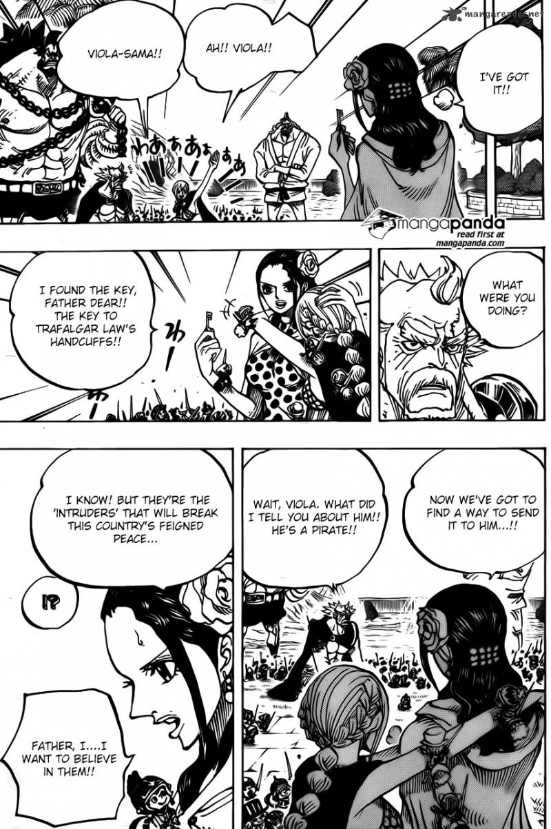 One Piece Chapter 750 - Page 8 in English