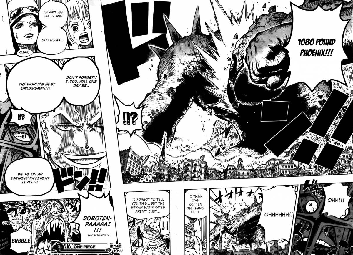 One Piece Chapter 754 - Page 17 in English