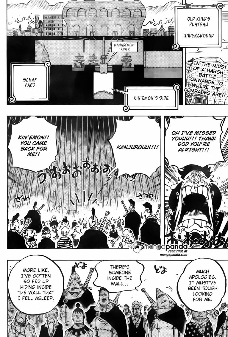 One Piece Chapter 754 - Page 4 in English