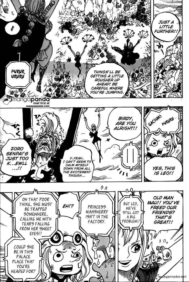 One Piece Chapter 755 - Page 15 in English