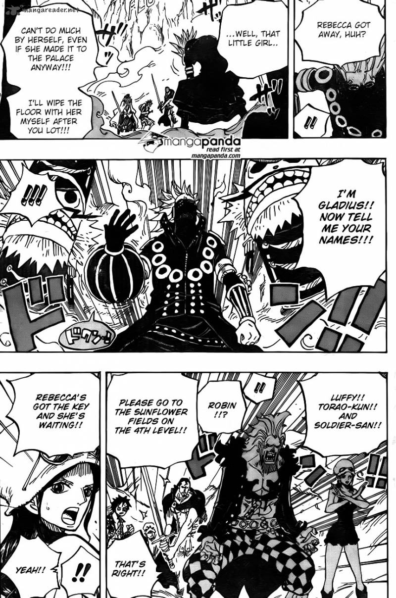 One Piece Chapter 756 - Page 17 in English