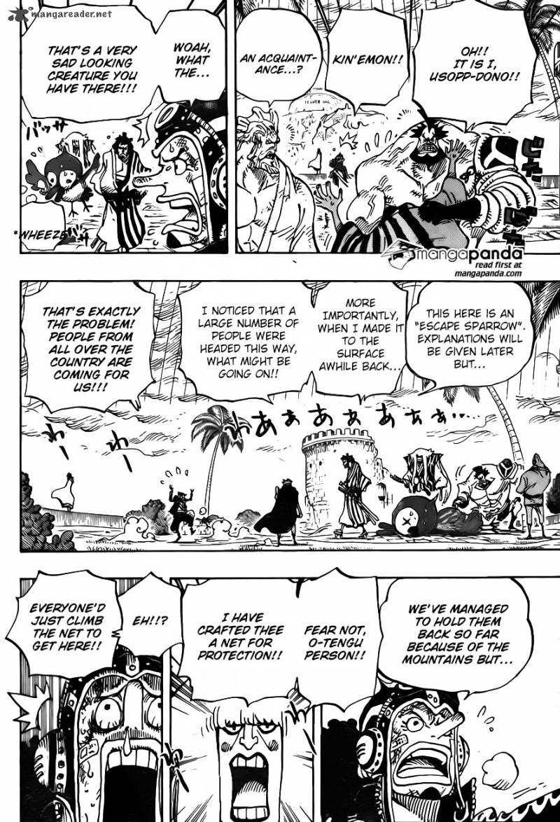 One Piece Chapter 756 - Page 4 in English