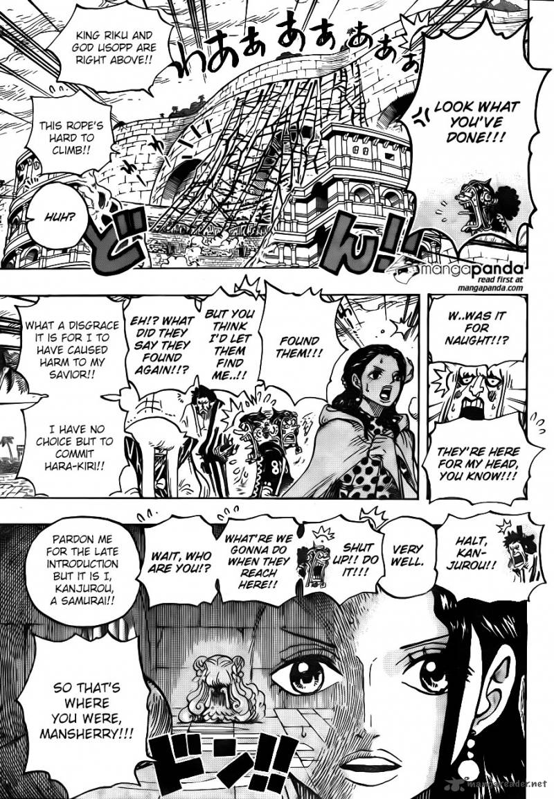 One Piece Chapter 756 - Page 5 in English