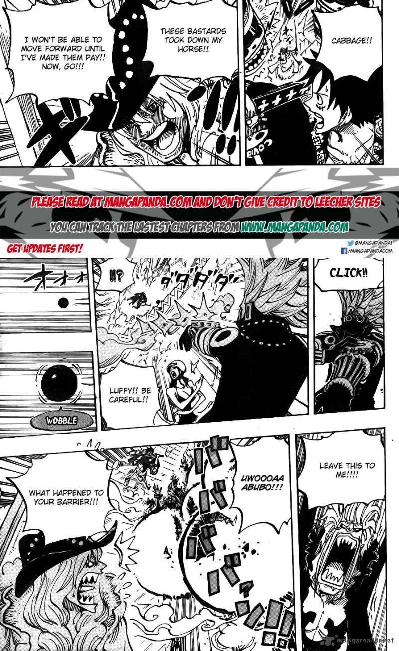One Piece Chapter 757 - Page 5 in English