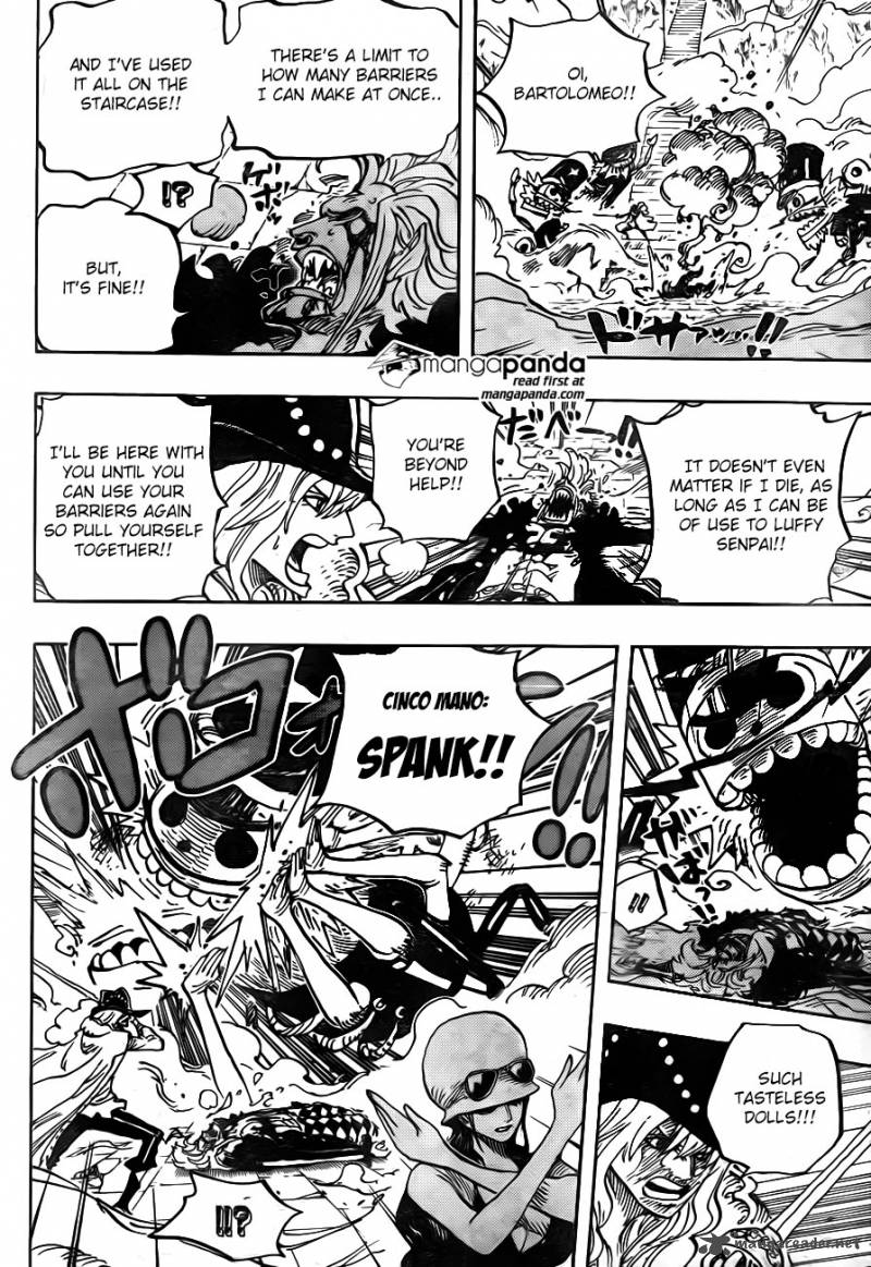 One Piece Chapter 757 - Page 6 in English
