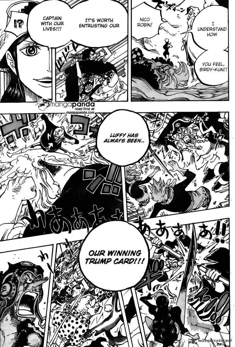 One Piece Chapter 757 - Page 7 in English
