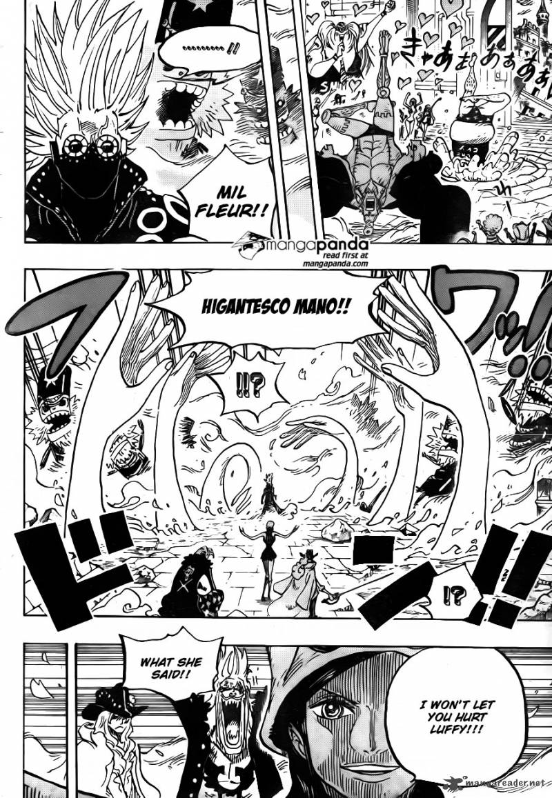 One Piece Chapter 757 - Page 8 in English