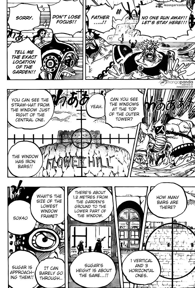 One Piece Chapter 758 - Page 12 in English