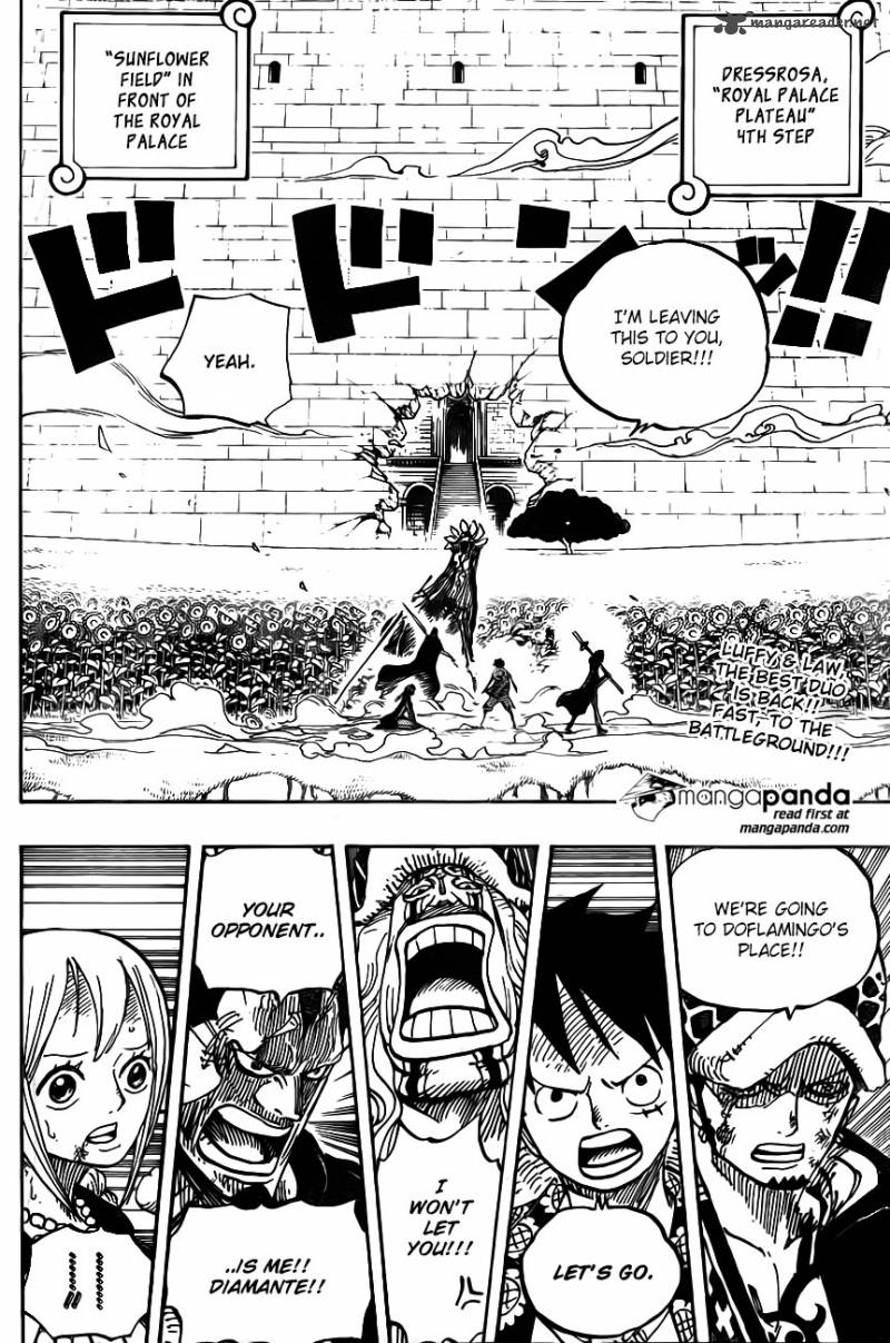 One Piece Chapter 758 - Page 4 in English