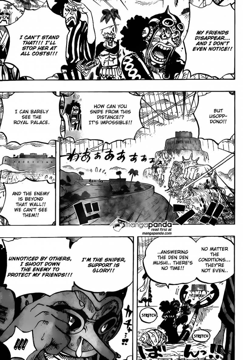 One Piece Chapter 758 - Page 9 in English