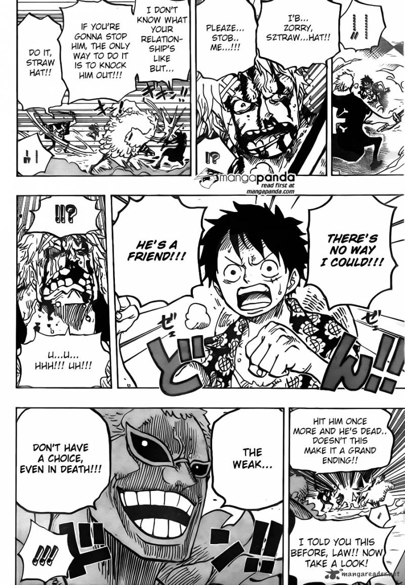 One Piece Chapter 759 - Page 13 in English