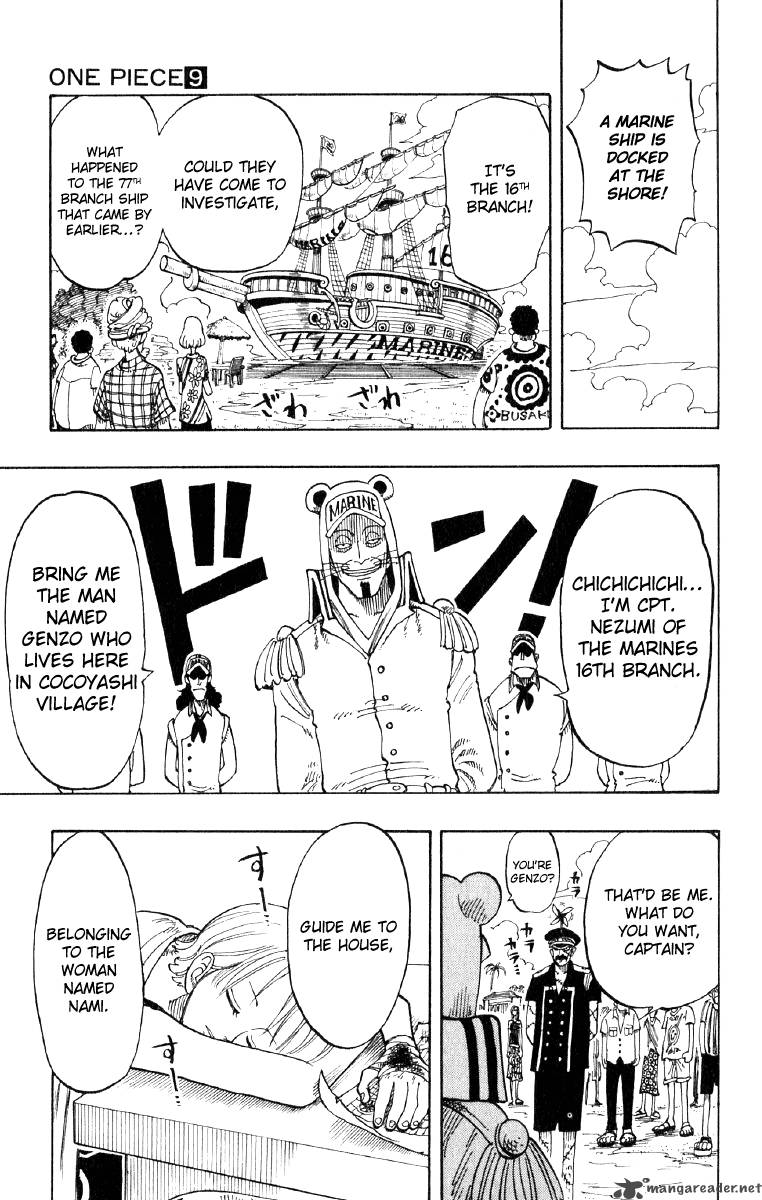 One Piece Chapter 76 - Page 19 in English