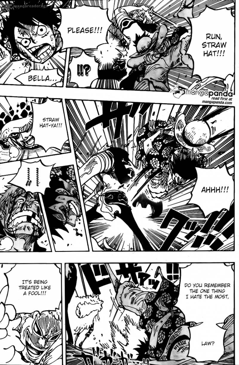 One Piece Chapter 760 - Page 11 in English