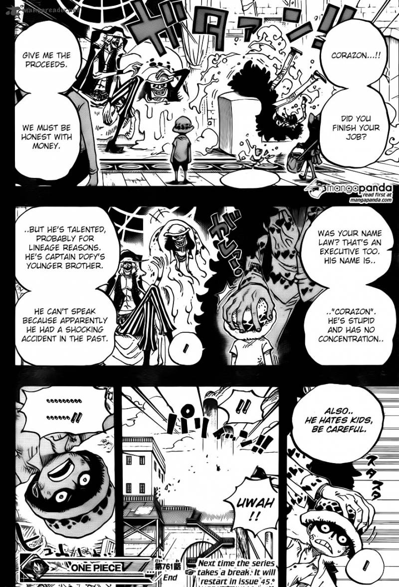 One Piece Chapter 761 - Page 16 in English