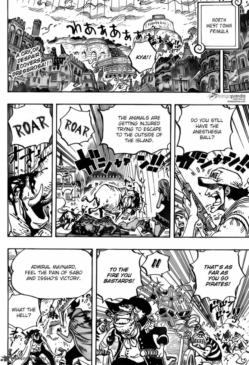 One Piece Chapter 761 - Page 4 in English