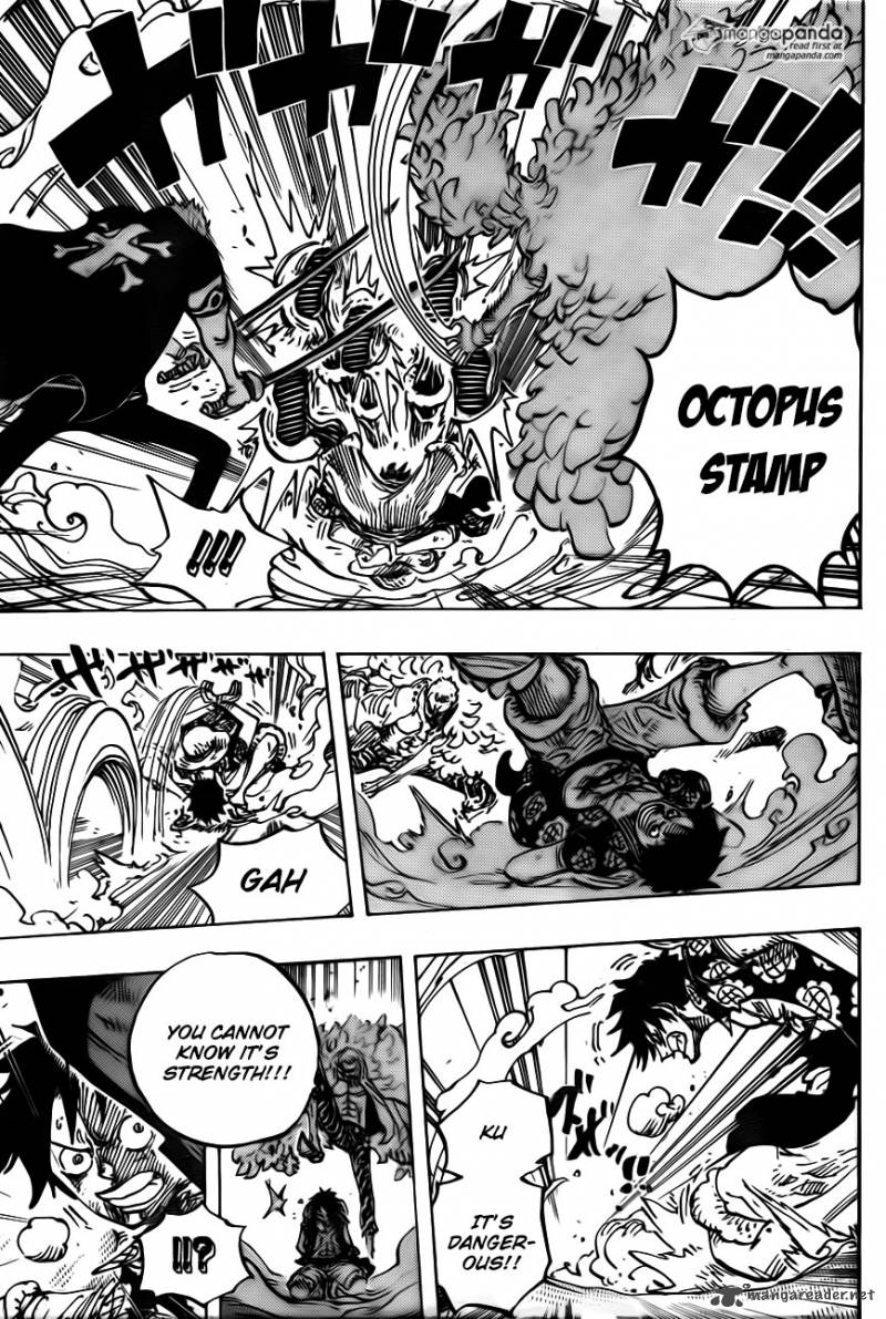 One Piece Chapter 761 - Page 7 in English