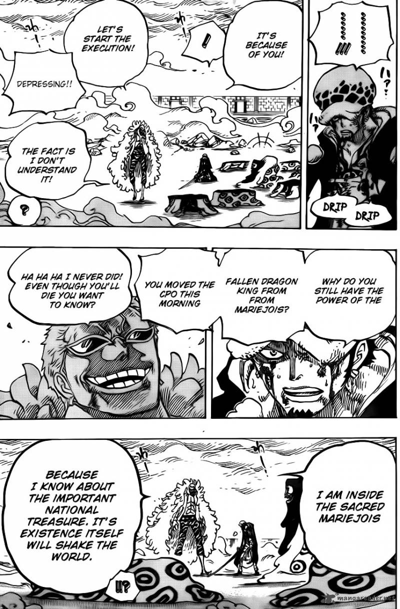 One Piece Chapter 761 - Page 9 in English