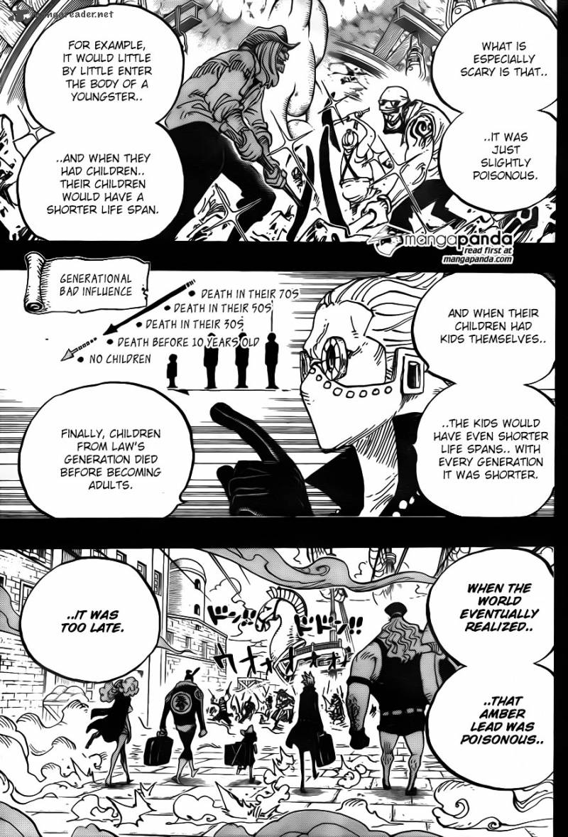 One Piece Chapter 762 - Page 8 in English