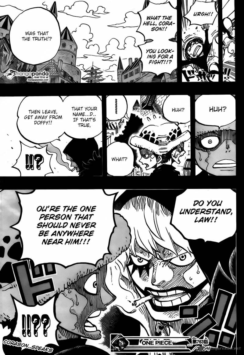 One Piece Chapter 763 - Page 17 in English