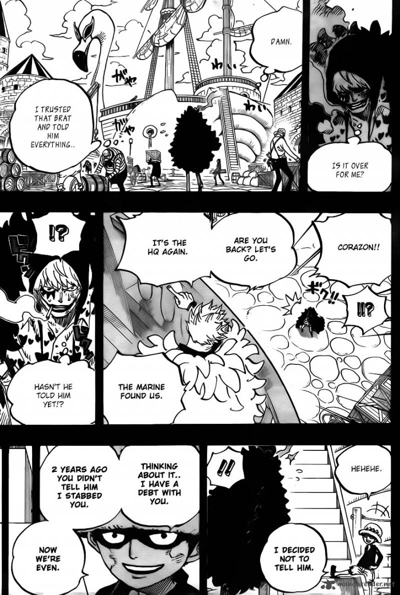 One Piece Chapter 764 - Page 11 in English