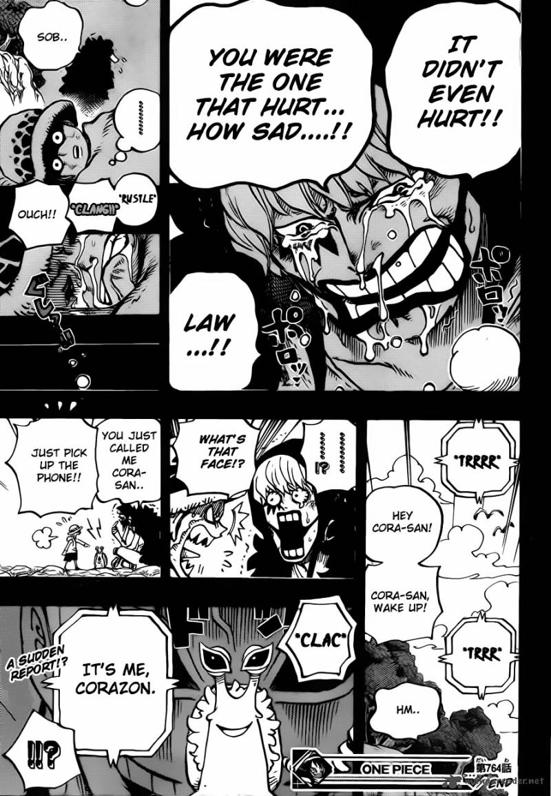 One Piece Chapter 764 - Page 19 in English