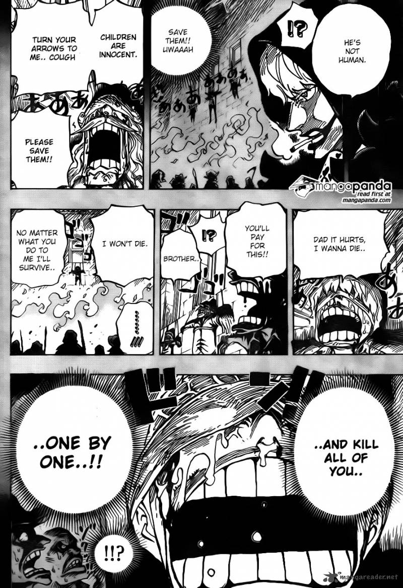 One Piece Chapter 764 - Page 6 in English