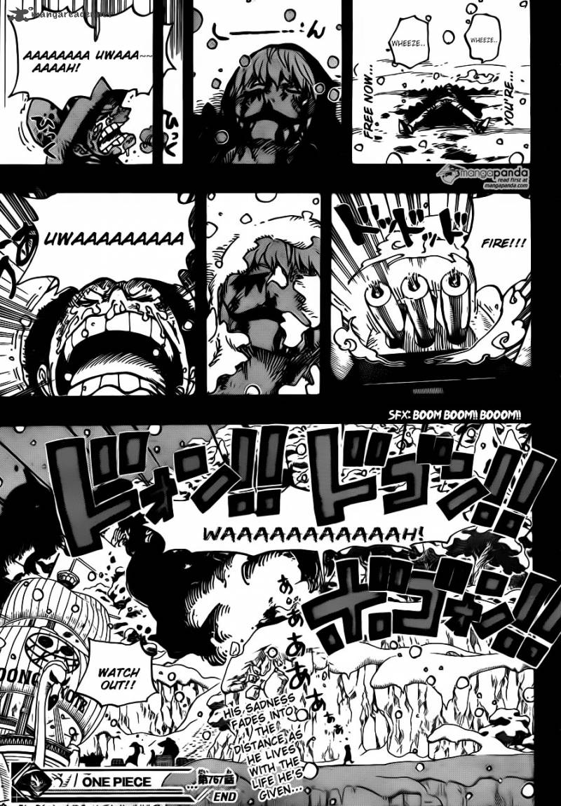 One Piece Chapter 767 - Page 18 in English
