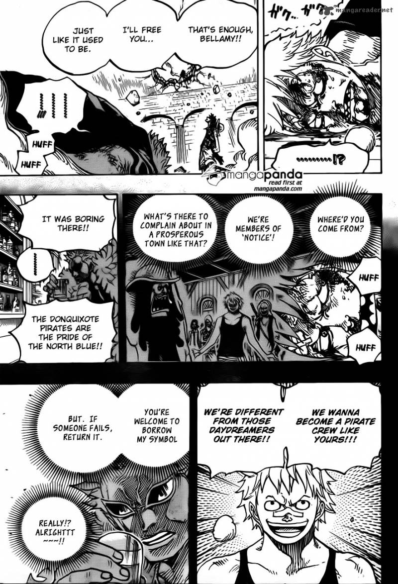 One Piece Chapter 769 - Page 13 in English