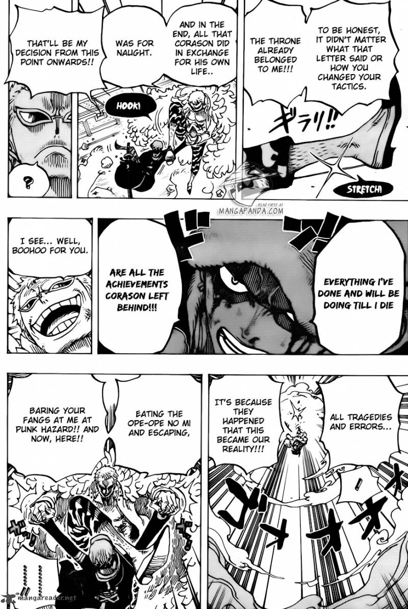 One Piece Chapter 769 - Page 8 in English