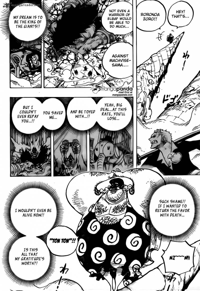 One Piece Chapter 770 - Page 11 in English