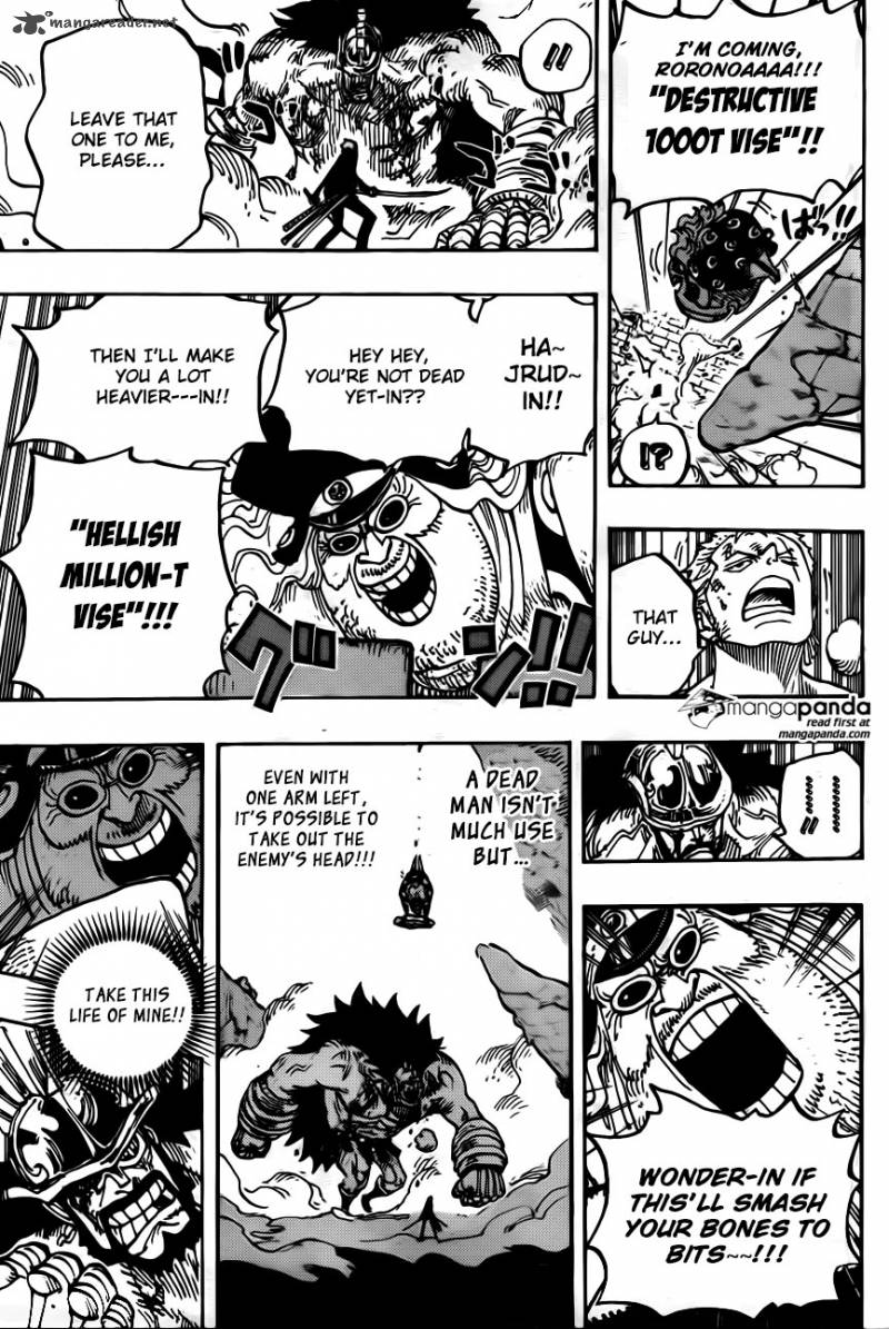 One Piece Chapter 770 - Page 12 in English