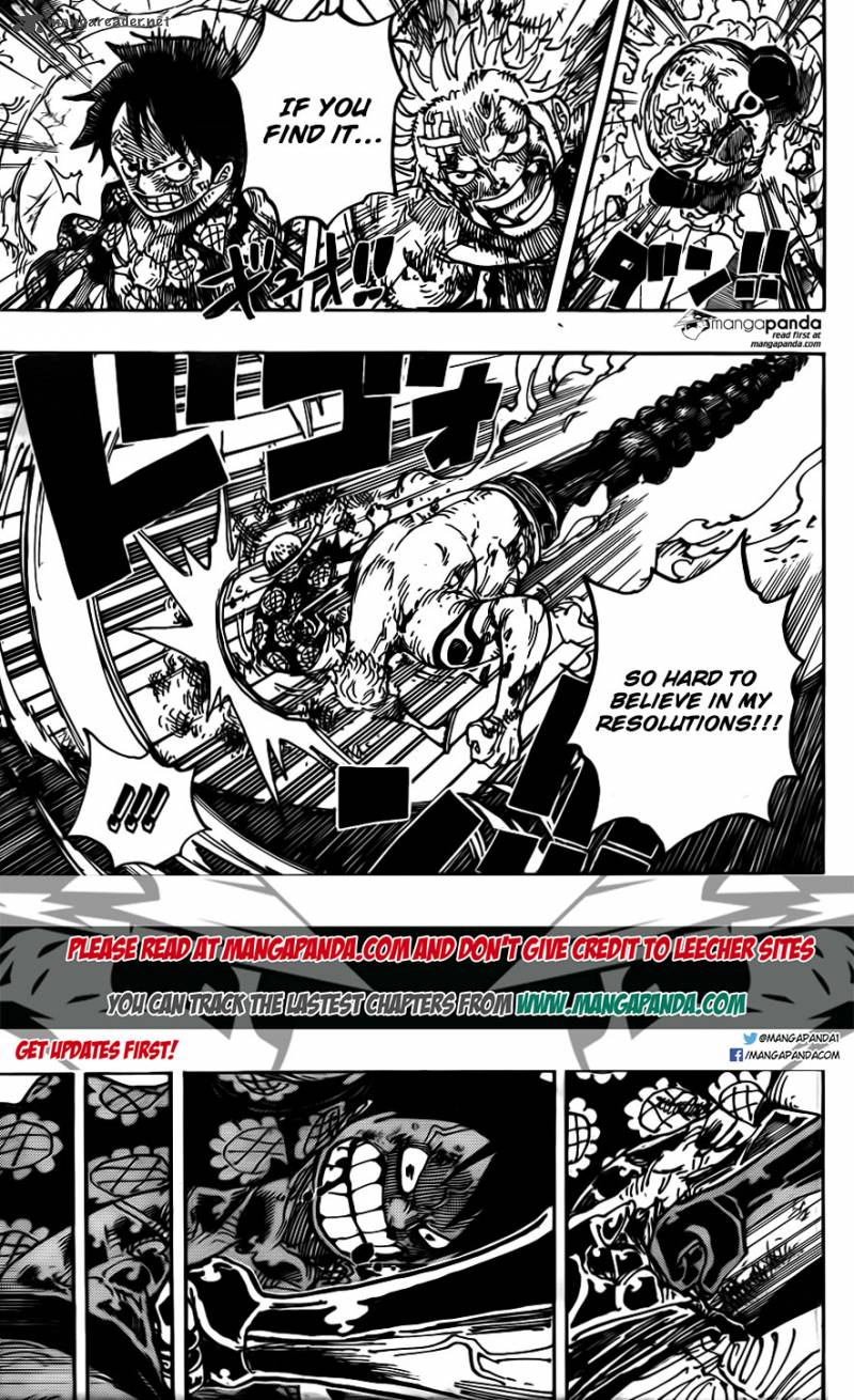 One Piece Chapter 770 - Page 3 in English
