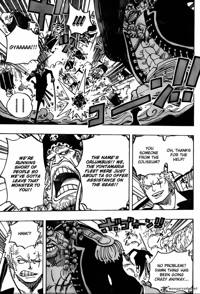 One Piece Chapter 770 - Page 6 in English