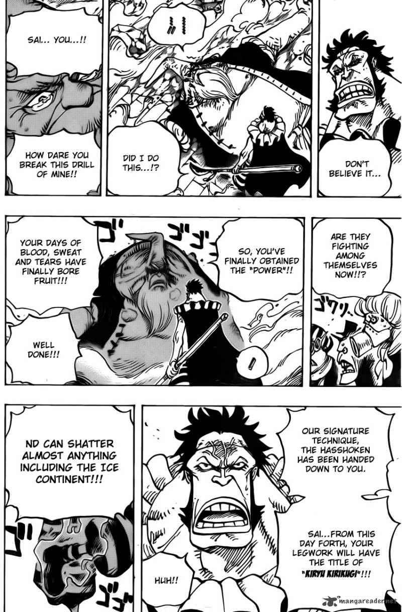 One Piece Chapter 771 - Page 15 in English