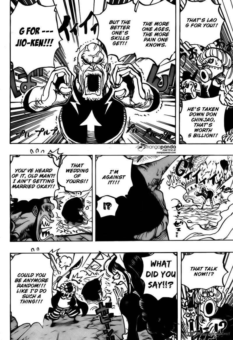 One Piece Chapter 771 - Page 7 in English
