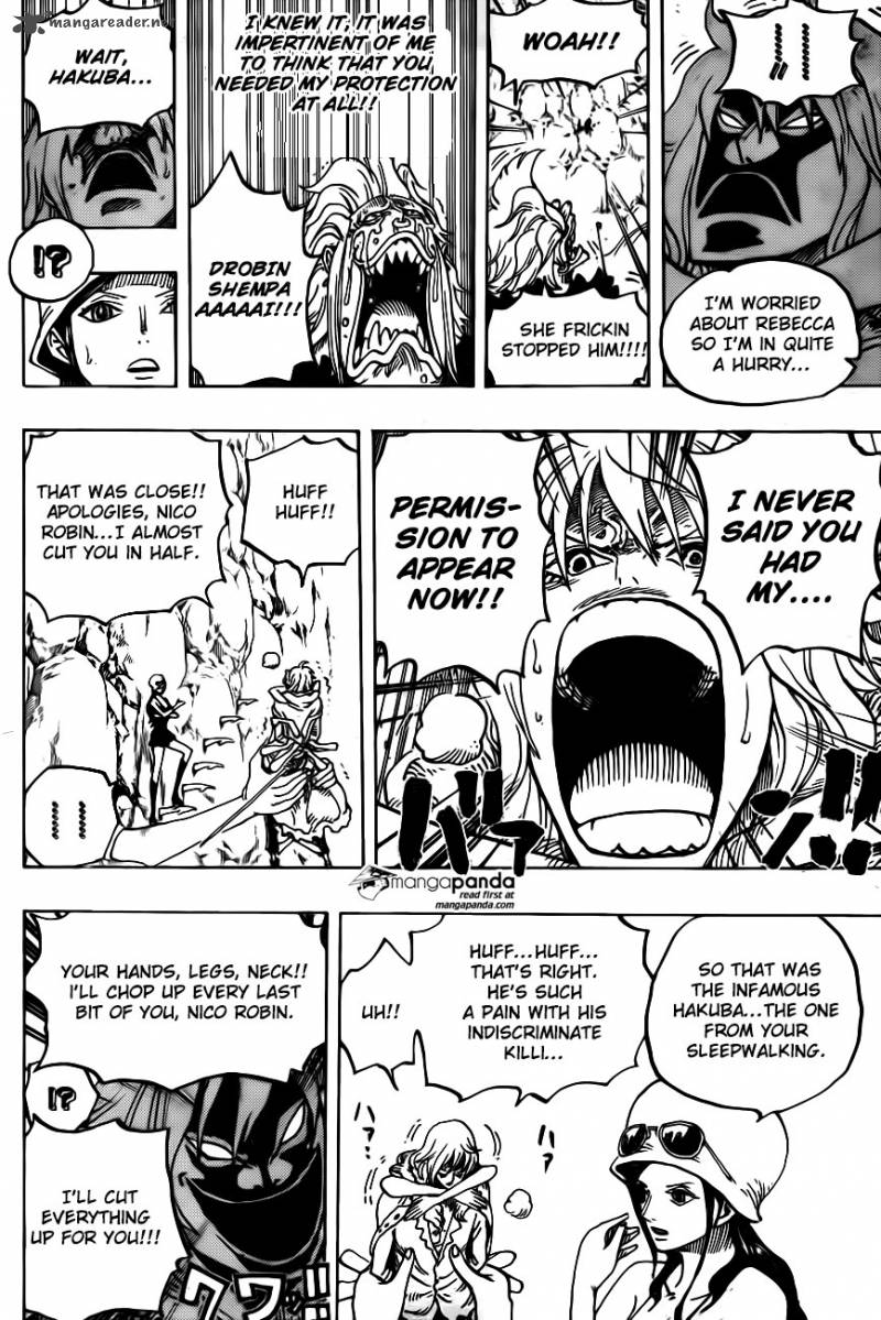 One Piece Chapter 773 - Page 6 in English