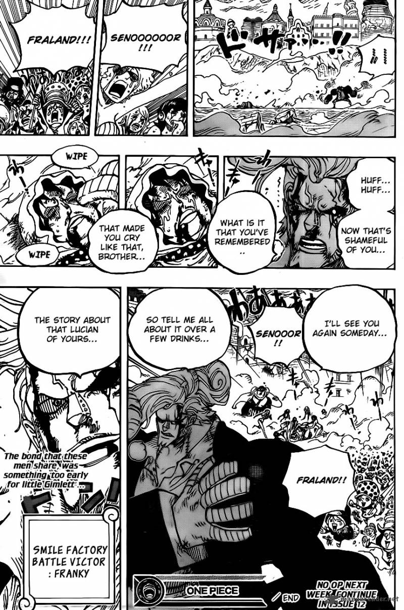 One Piece Chapter 775 - Page 18 in English