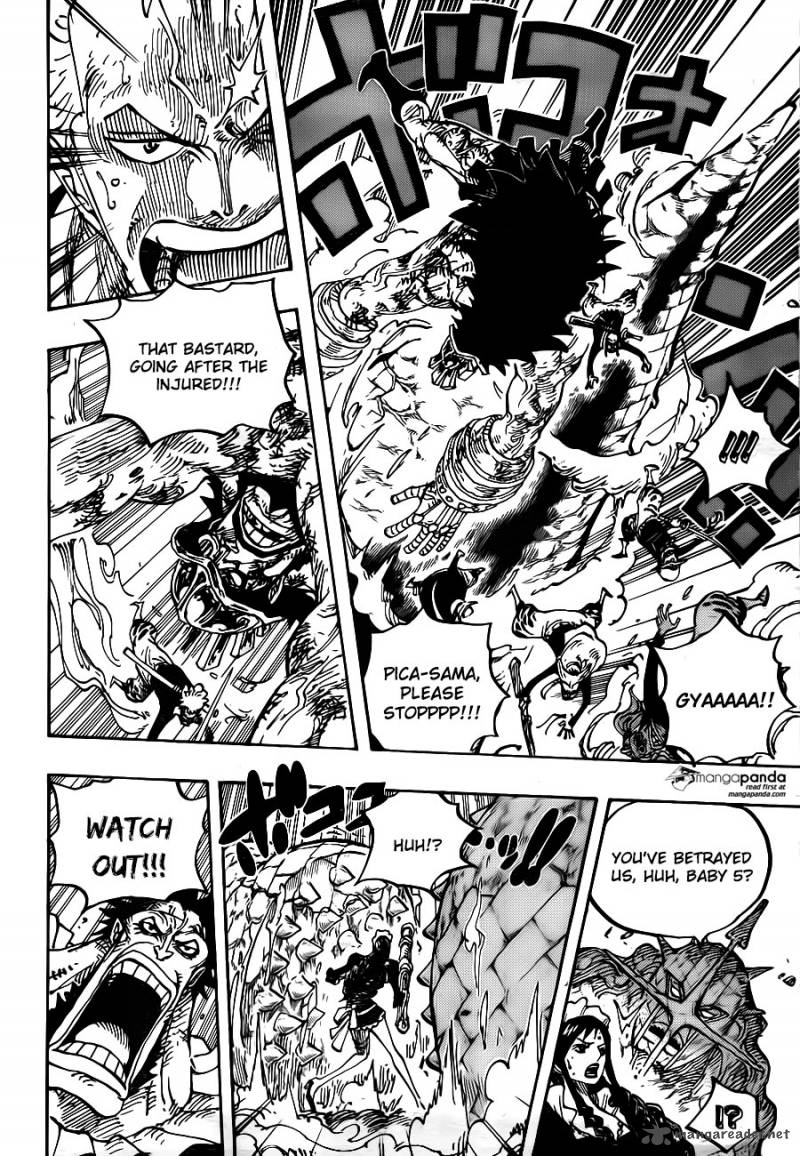 One Piece Chapter 777 - Page 12 in English