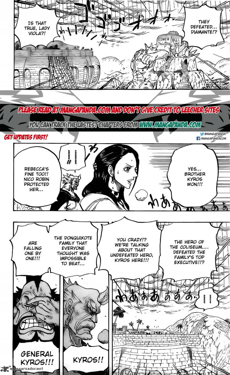 One Piece Chapter 777 - Page 6 in English
