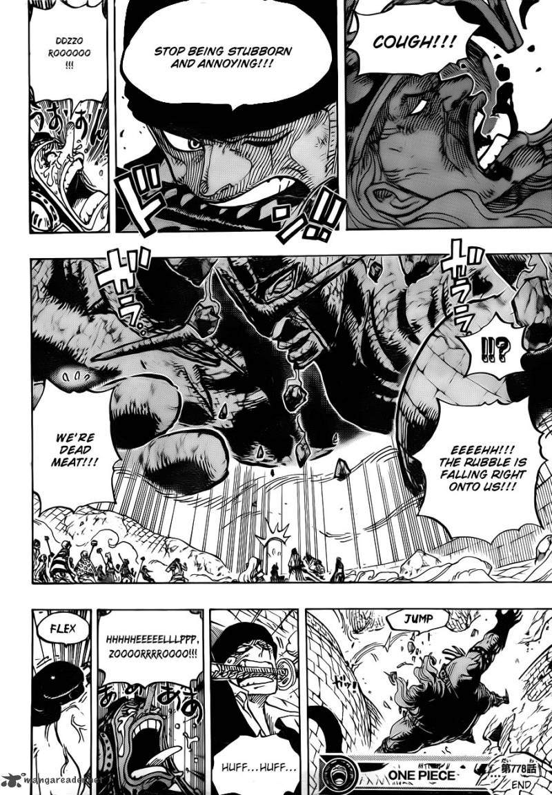 One Piece Chapter 778 - Page 14 in English