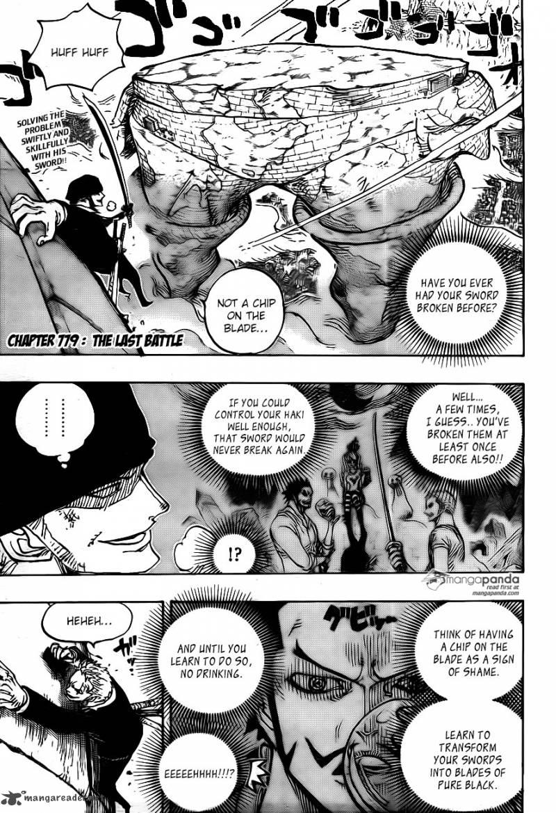 One Piece Chapter 779 - Page 11 in English