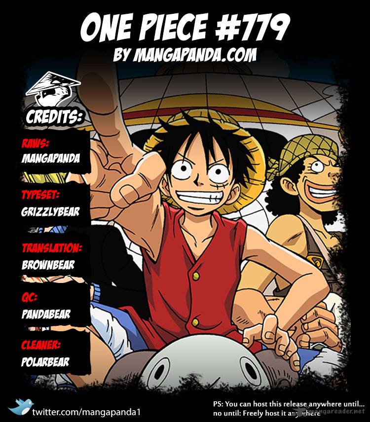 One Piece Chapter 779 - Page 17 in English