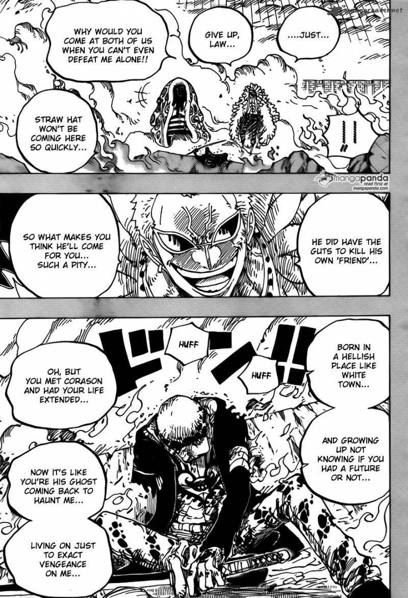 One Piece Chapter 780 - Page 3 in English