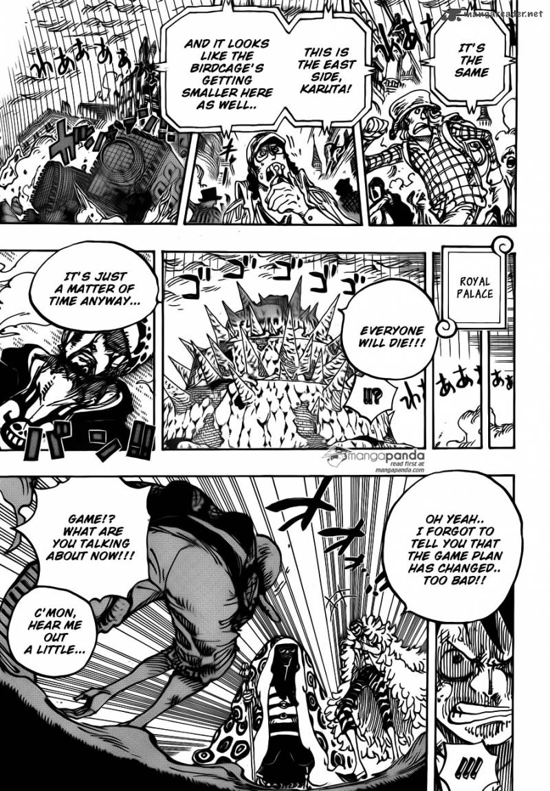 One Piece Chapter 781 - Page 3 in English